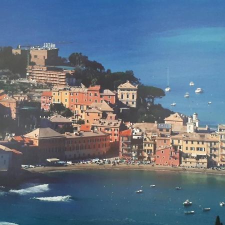 Casa Coppe… Affacciato Sulla Baia Delle Favole Lägenhet Sestri Levante Exteriör bild