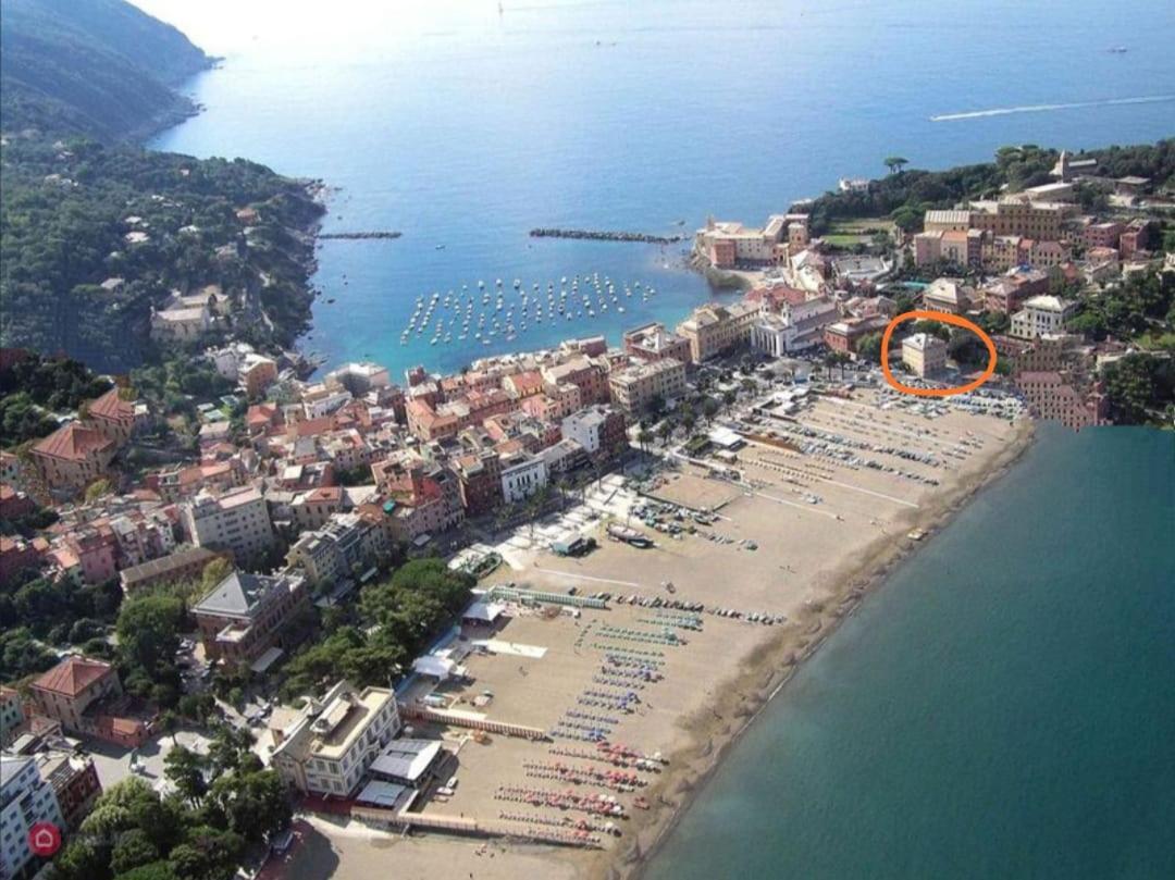 Casa Coppe… Affacciato Sulla Baia Delle Favole Lägenhet Sestri Levante Exteriör bild