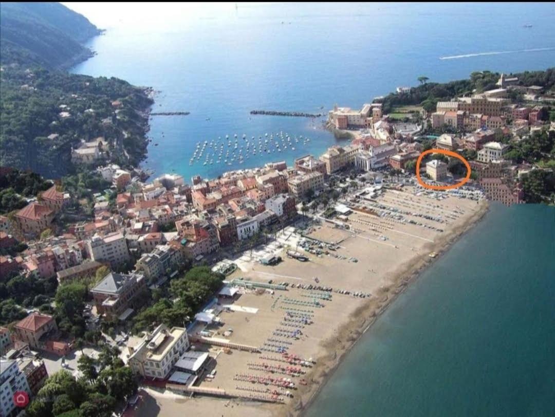 Casa Coppe… Affacciato Sulla Baia Delle Favole Lägenhet Sestri Levante Exteriör bild